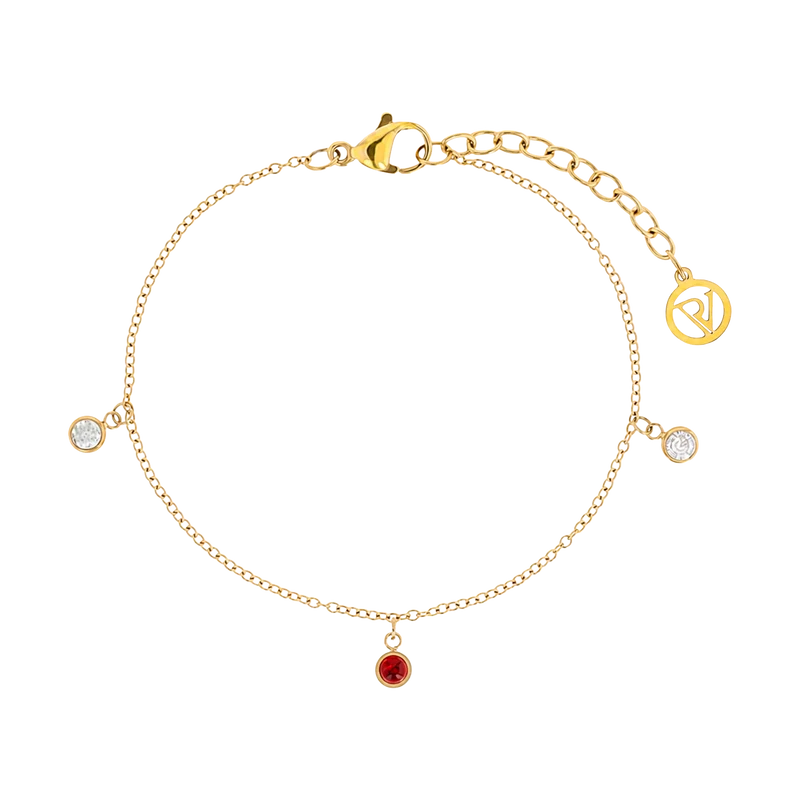 Poppy Mini Charm Bracelet