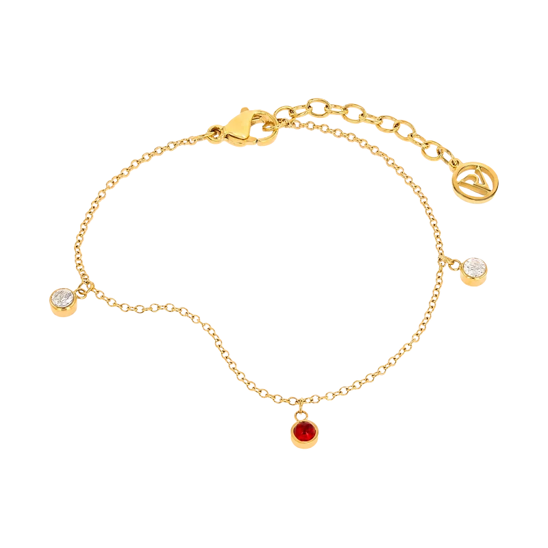 Poppy Mini Charm Bracelet