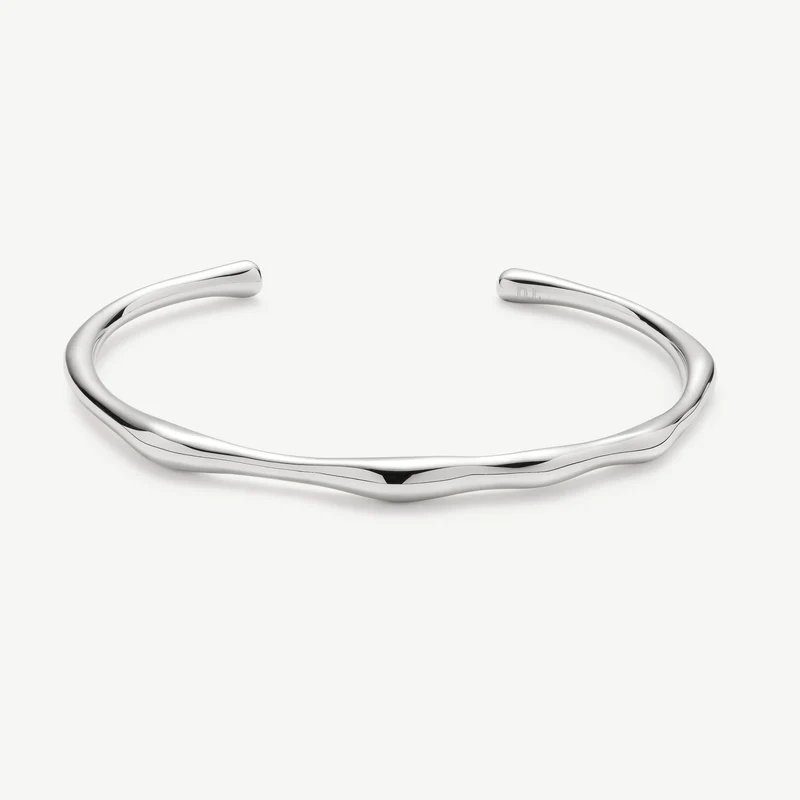 Silver Bamboo Bangle