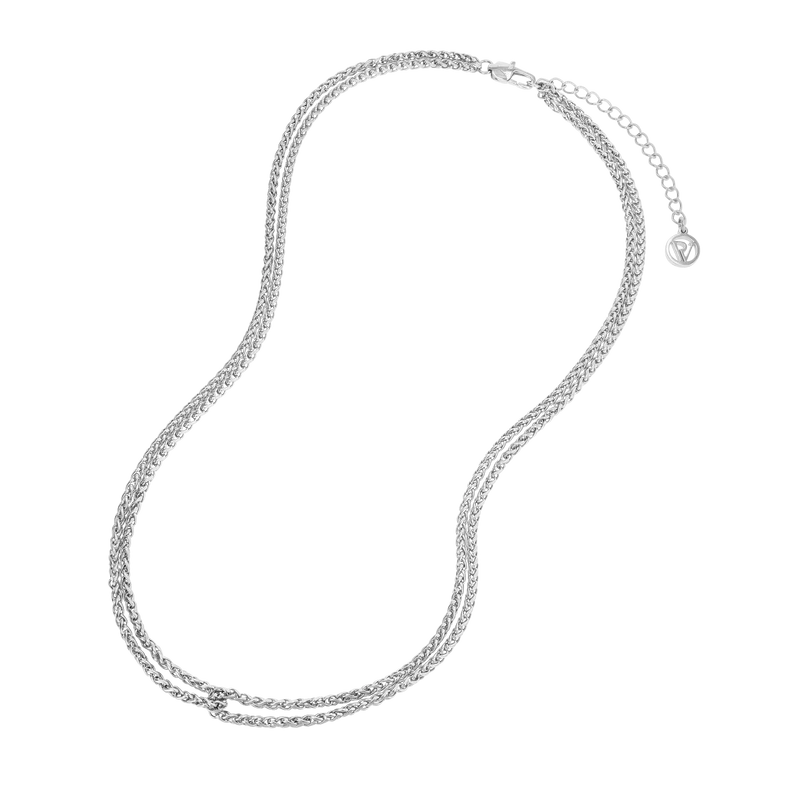 Double Fox Chain Necklace