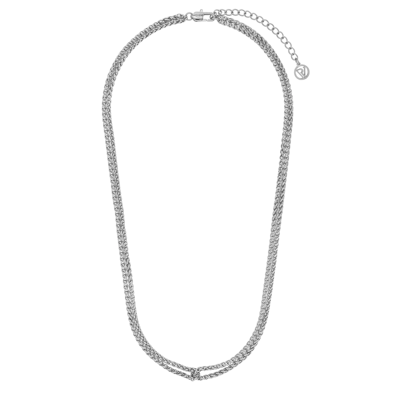 Double Fox Chain Necklace