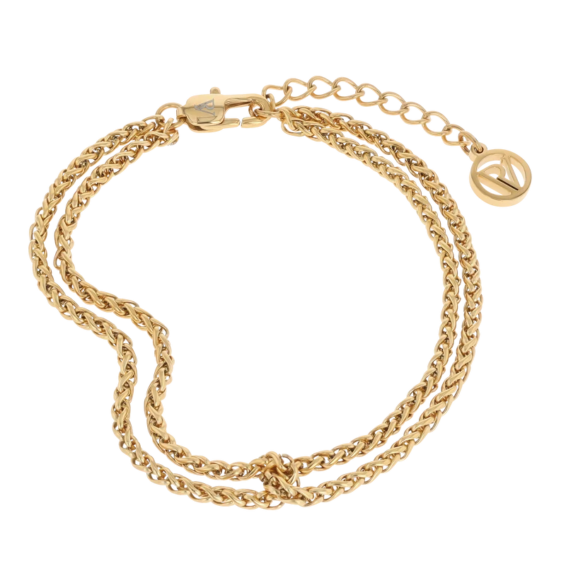 Double Fox Chain Bracelet
