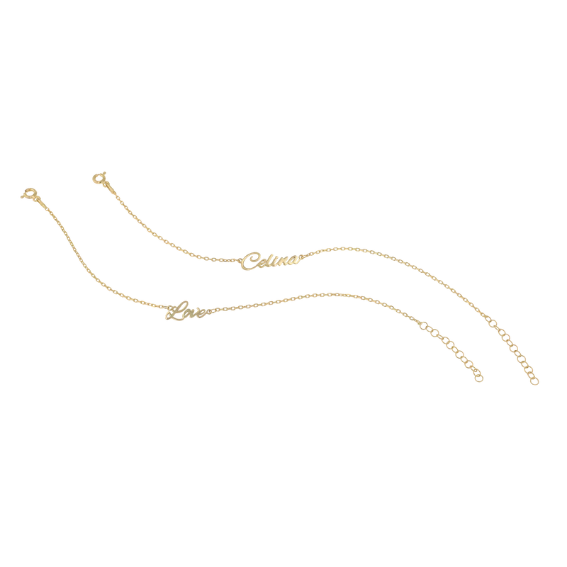 Name Bracelet Script