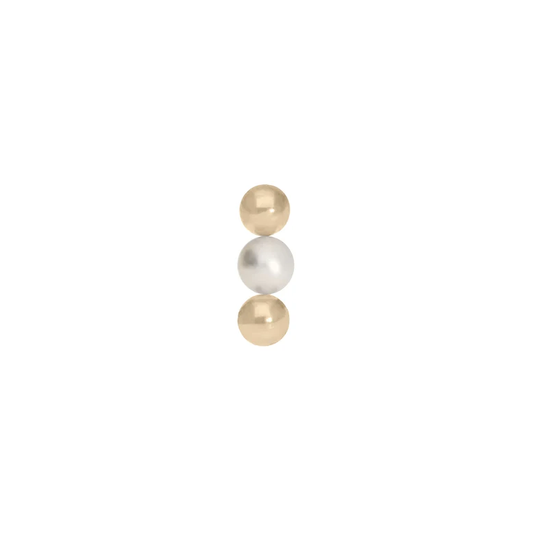 Lyra Ohrstecker - 9 K Echtgold