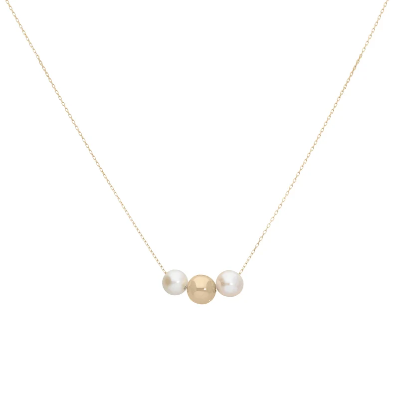 Lyra Halskette - 9 K Echtgold