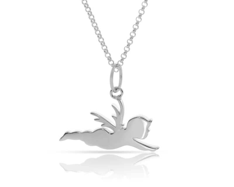 Schutzengelanhänger 925 Sterling Silber Engel