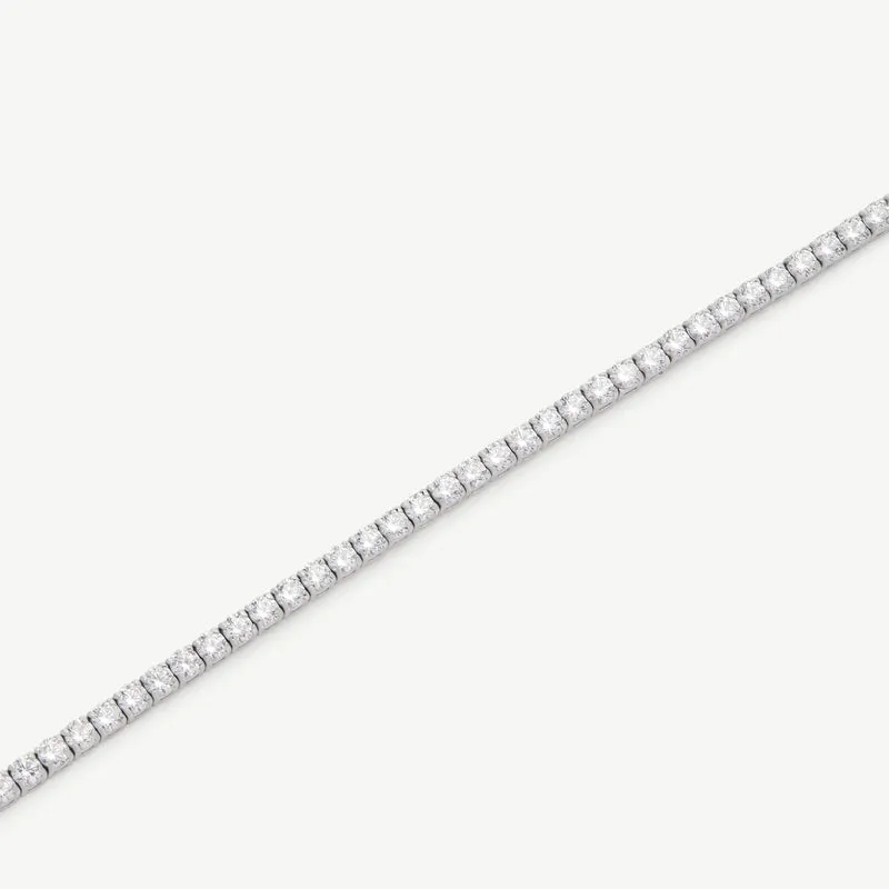 Silver Luxe Tennis Bracelet