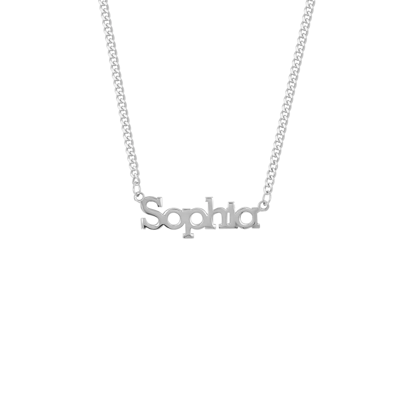 Name Necklace Bold