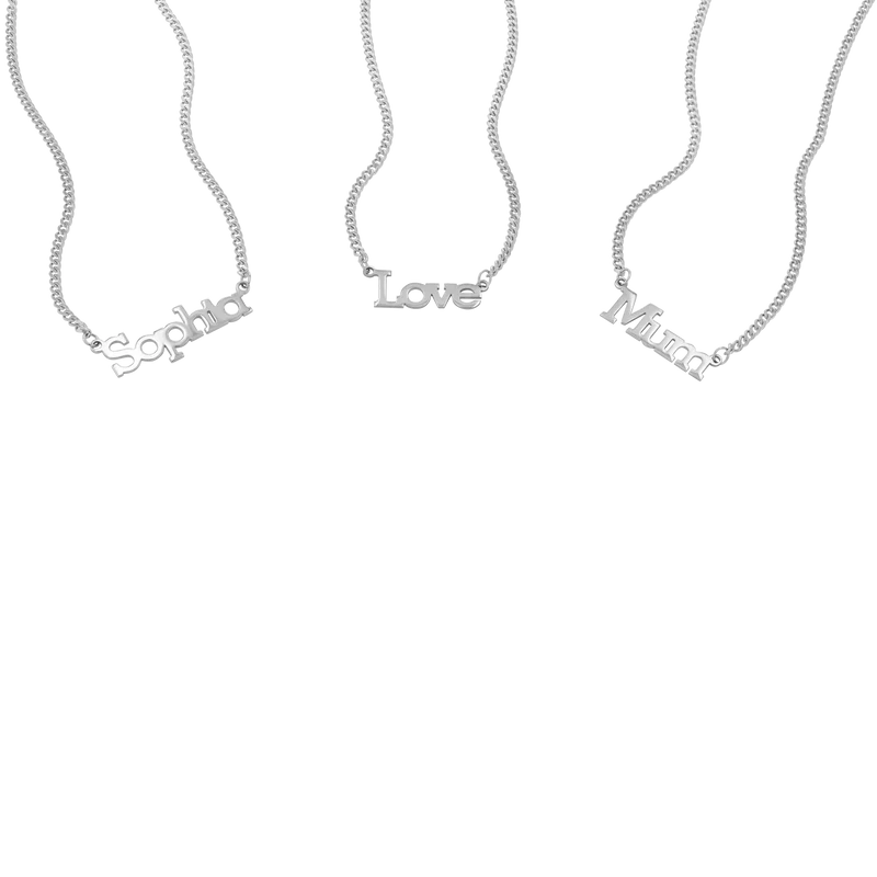 Name Necklace Bold