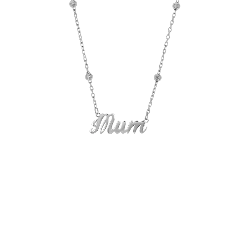 Name Necklace Curved