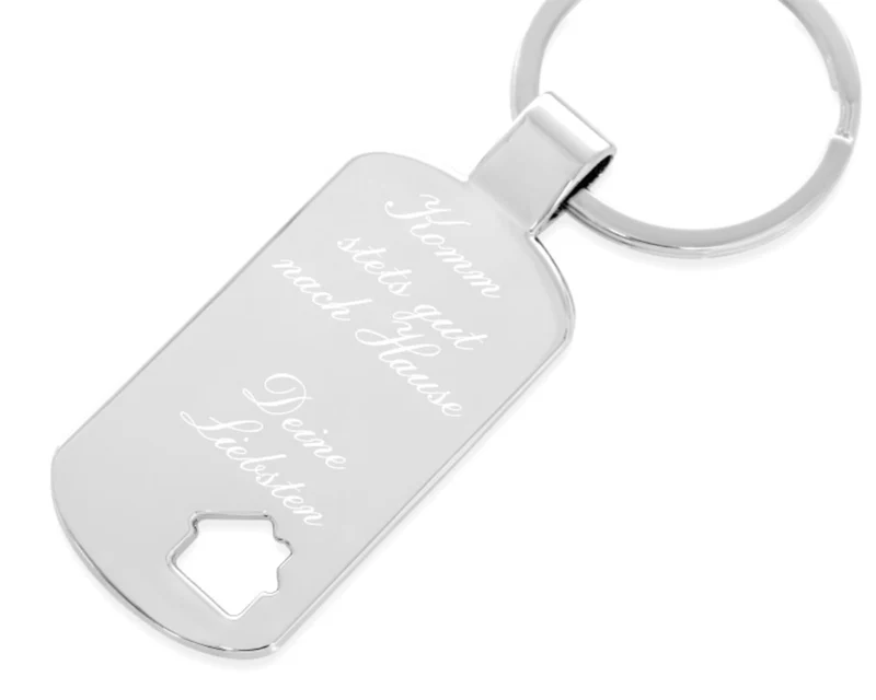 Schlüsselanhänger mit Gravur Familie Anhänger Namen Geschenk Hauskauf Schmuck Home sweet Home