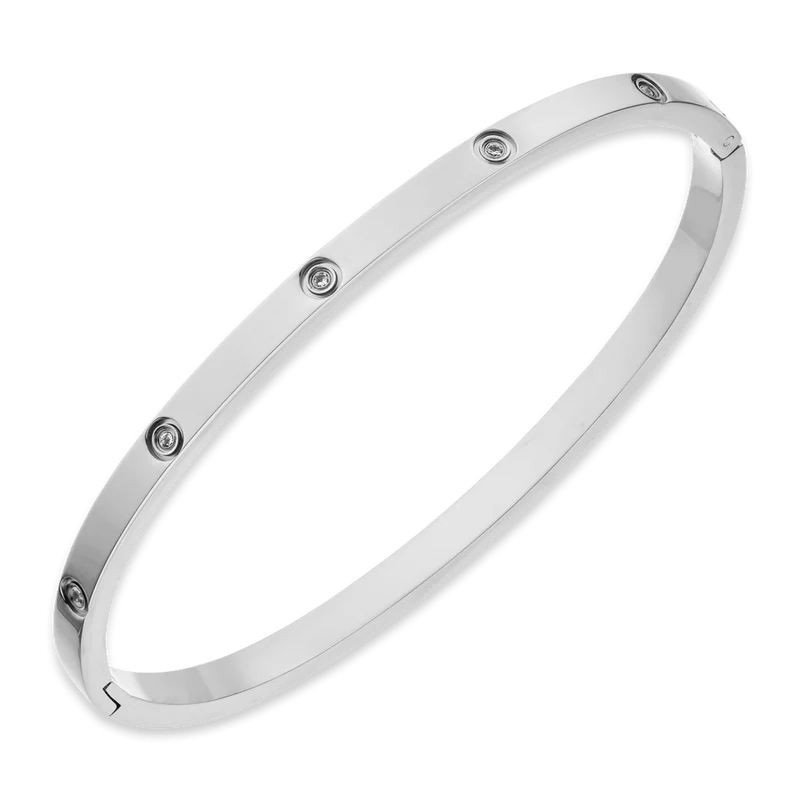 Slim Arianna Armreif | 18K vergoldet