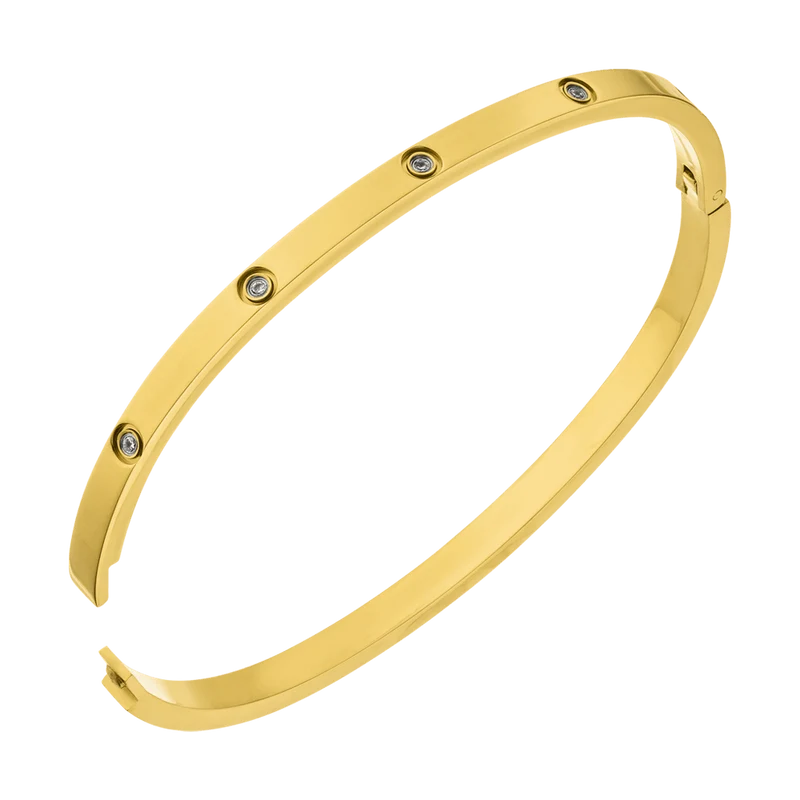 Slim Arianna Armreif | 18K vergoldet