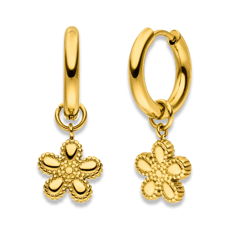 Eternal Fleur Ohrringe | 18K vergoldet