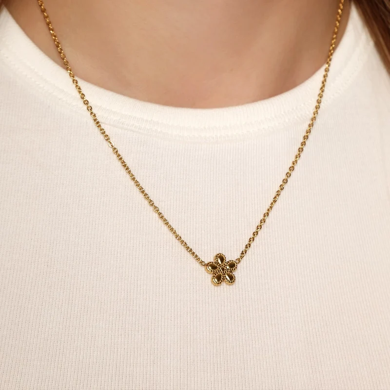 Eternal Fleur Kette | 18K vergoldet