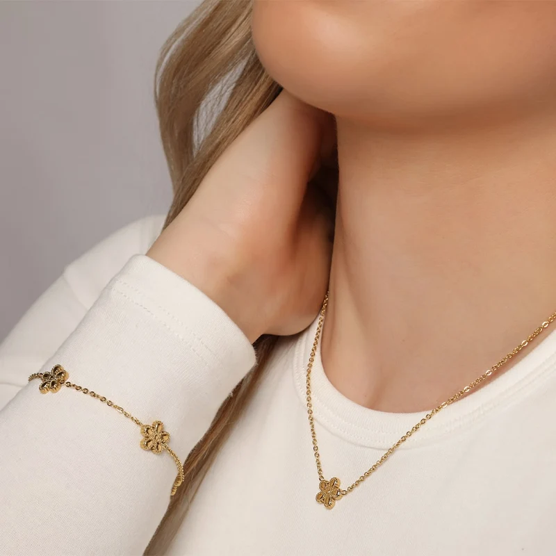 Eternal Fleur Armband | 18K vergoldet