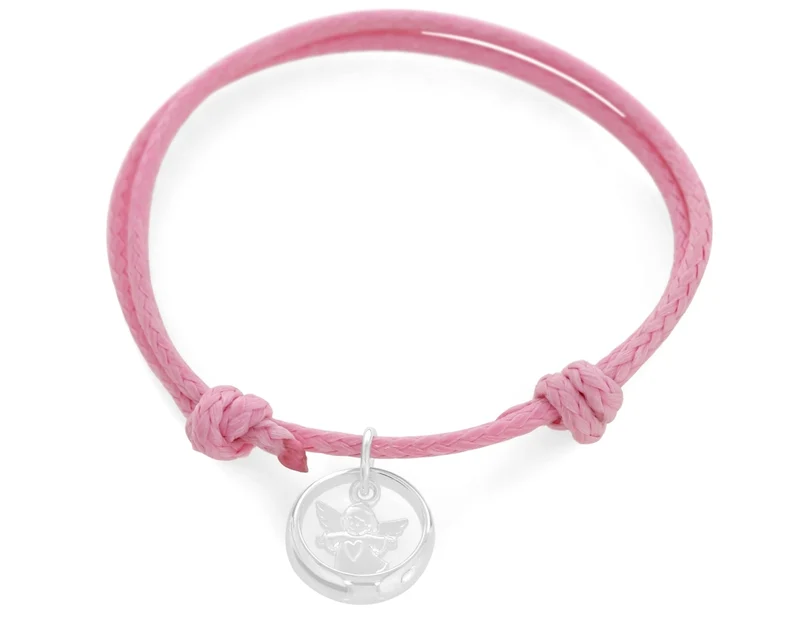 Kinderarmband Taufe Mädchen Schutzengel Taufring 925 Sterling Silber Schmuck