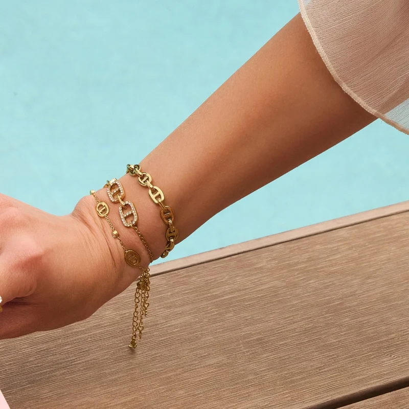 Timeless Deluxe Armband 14K Vergoldet