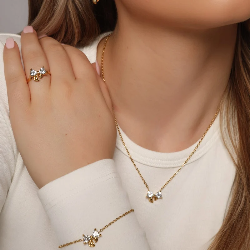 Bowlight Halskette | 18K vergoldet