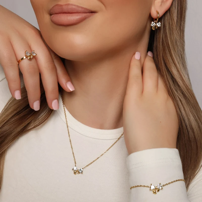 Bowlight Halskette | 18K vergoldet