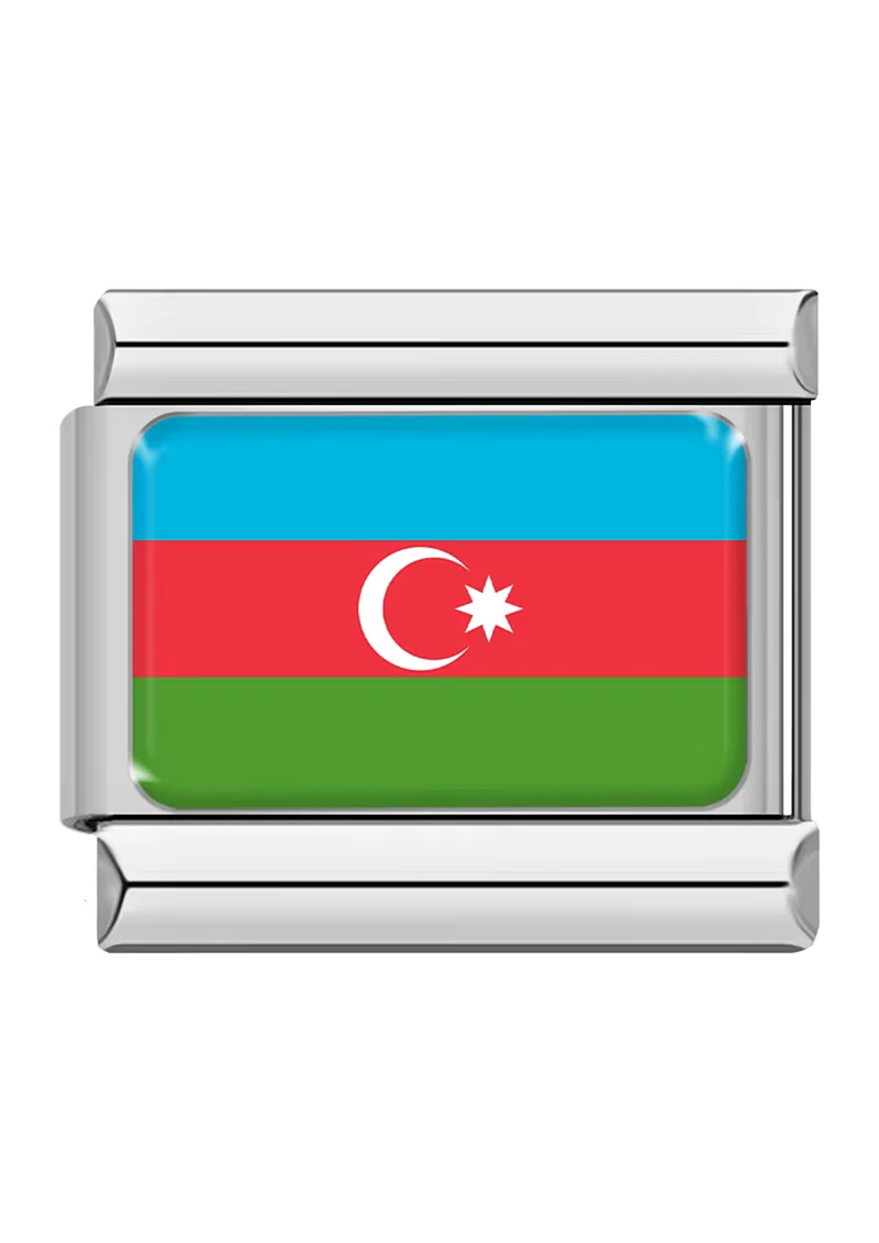 Aserbeidschan Flagge