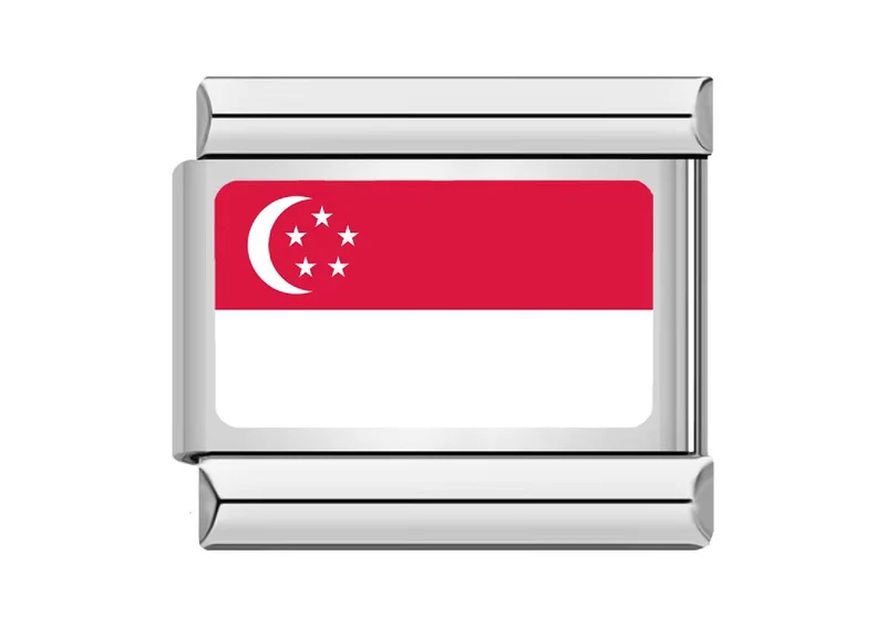 Singapur Flagge