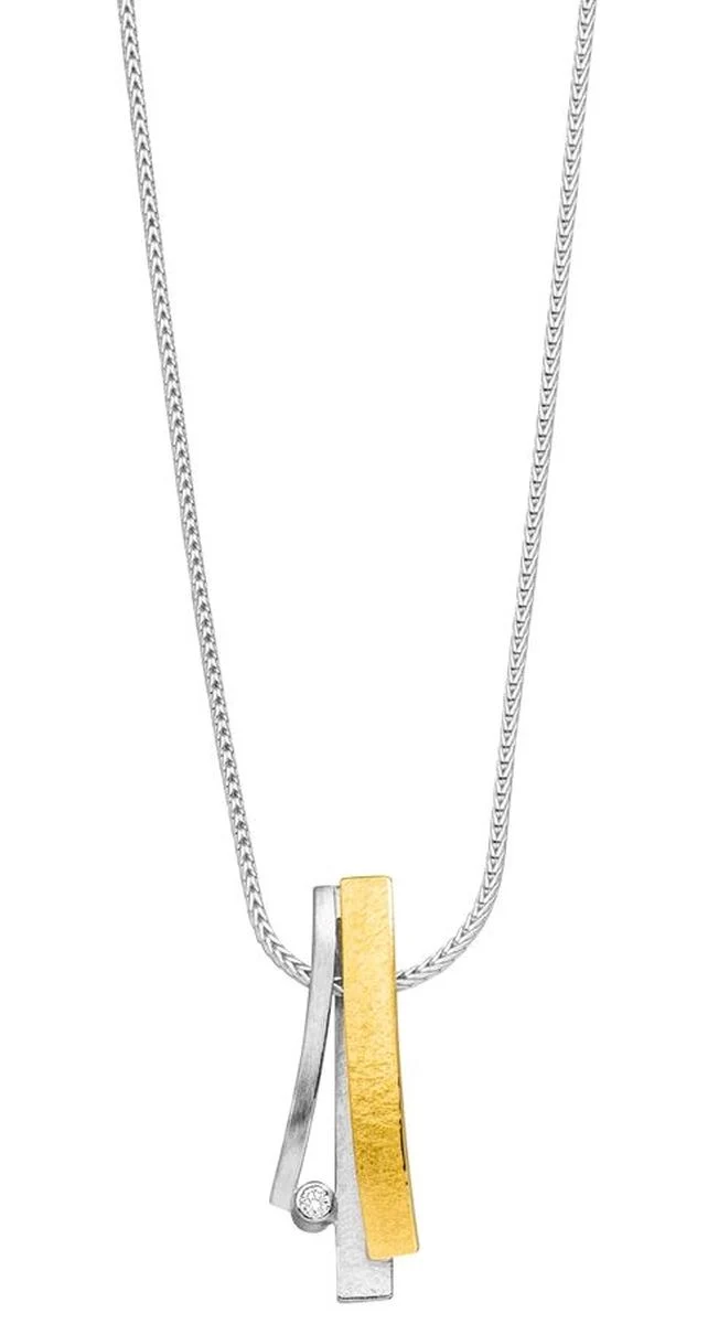 925er Silber Collier MANU K1432BR