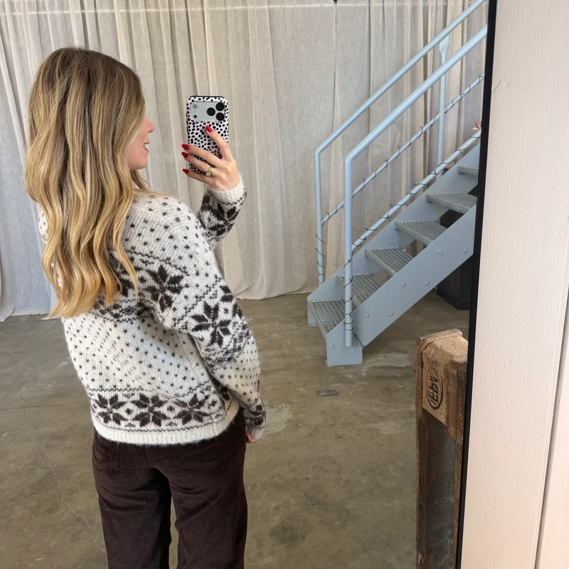 Strickjacke Kitzbühel - Creme