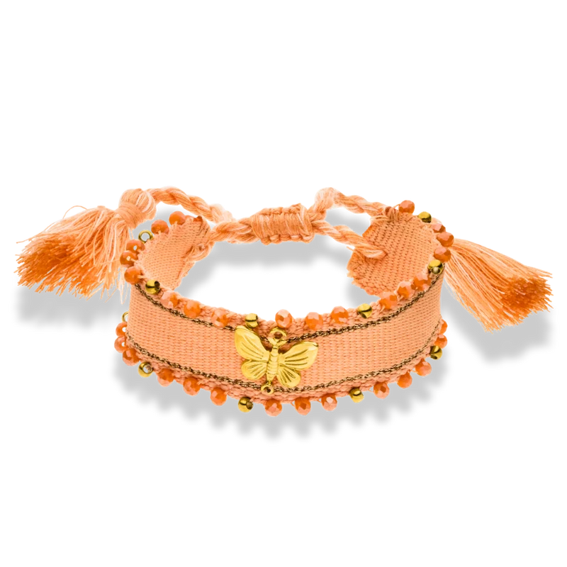 Makrame Butterfly Armband