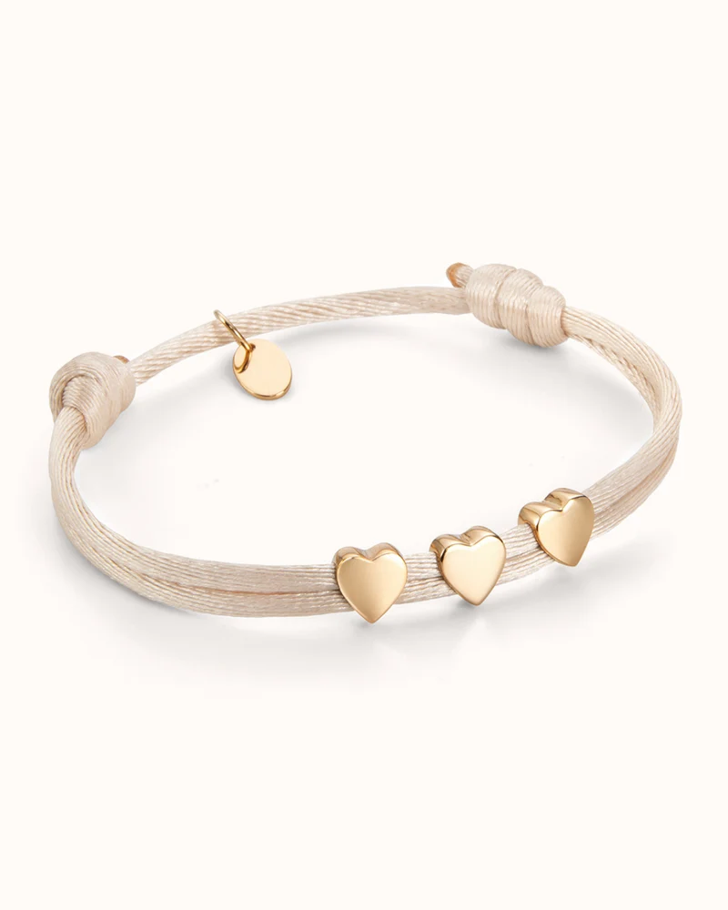 9k Proud Mom Heart Armband - Gepersonaliseerde Armband