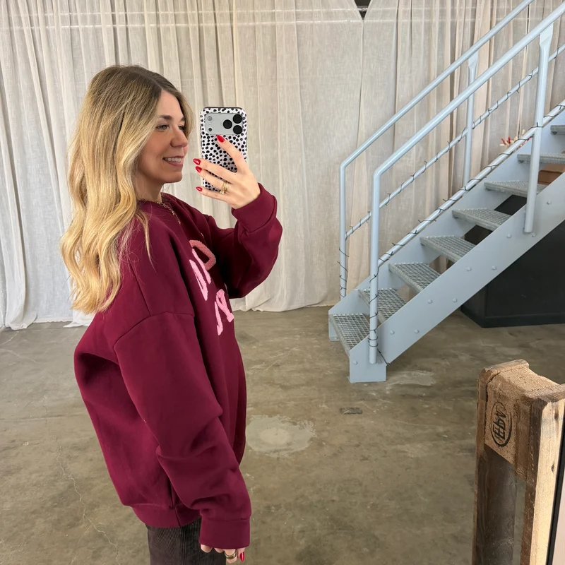 SOHO Sweatshirt - Bordeaux
