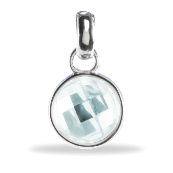 Losse Birthstone Bedel - Sterling Zilver 925 - Geboortesteen Bedel