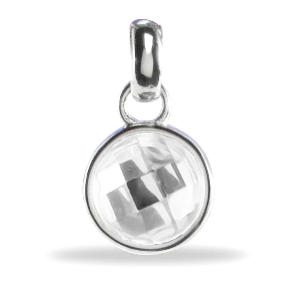 Losse Birthstone Bedel - Sterling Zilver 925 - Geboortesteen Bedel