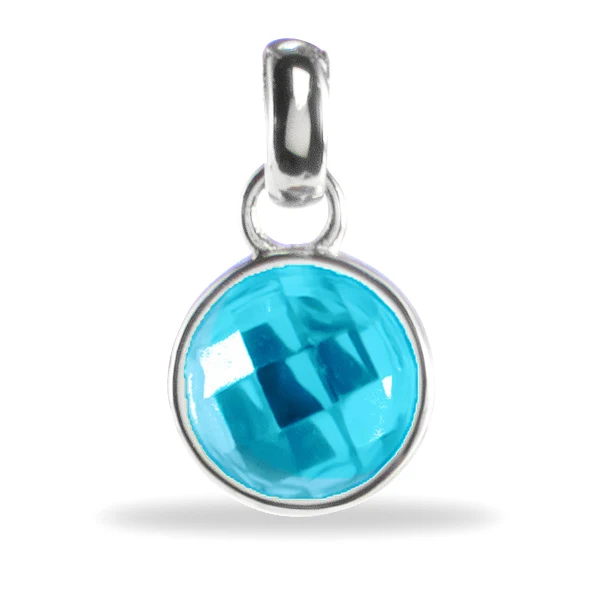 Losse Birthstone Bedel - Sterling Zilver 925 - Geboortesteen Bedel