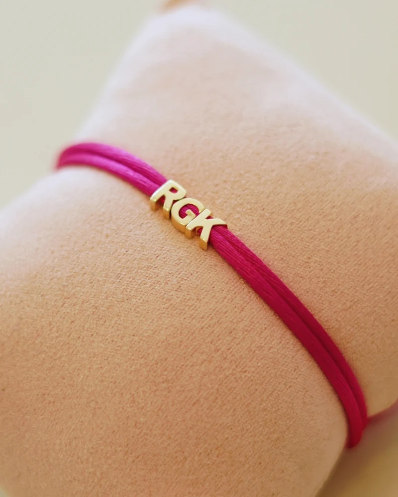 14k Losse Initial Bedel - Initial Bedel