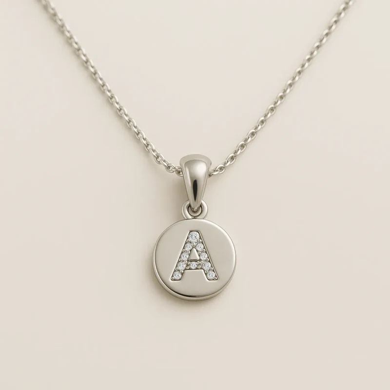 A-Z Monogram Pendants | CZ