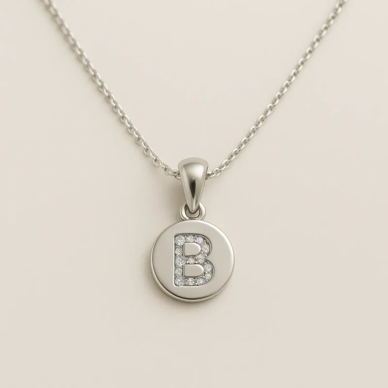 A-Z Monogram Pendants | CZ