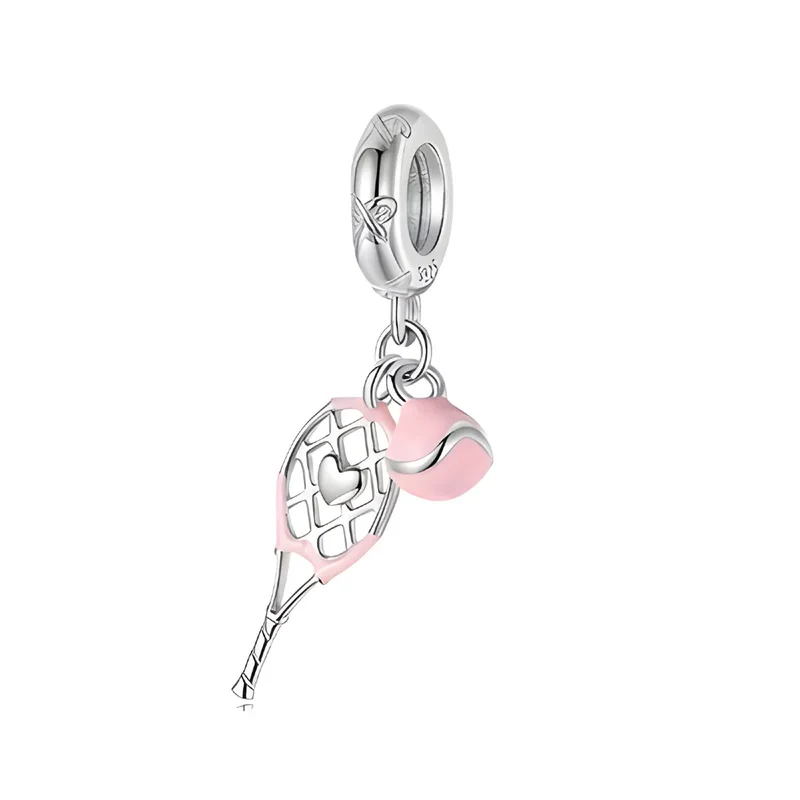I Love Tennis Dangle Charm | EN