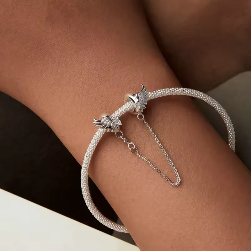 Angel Winged Safety Chain | CZ