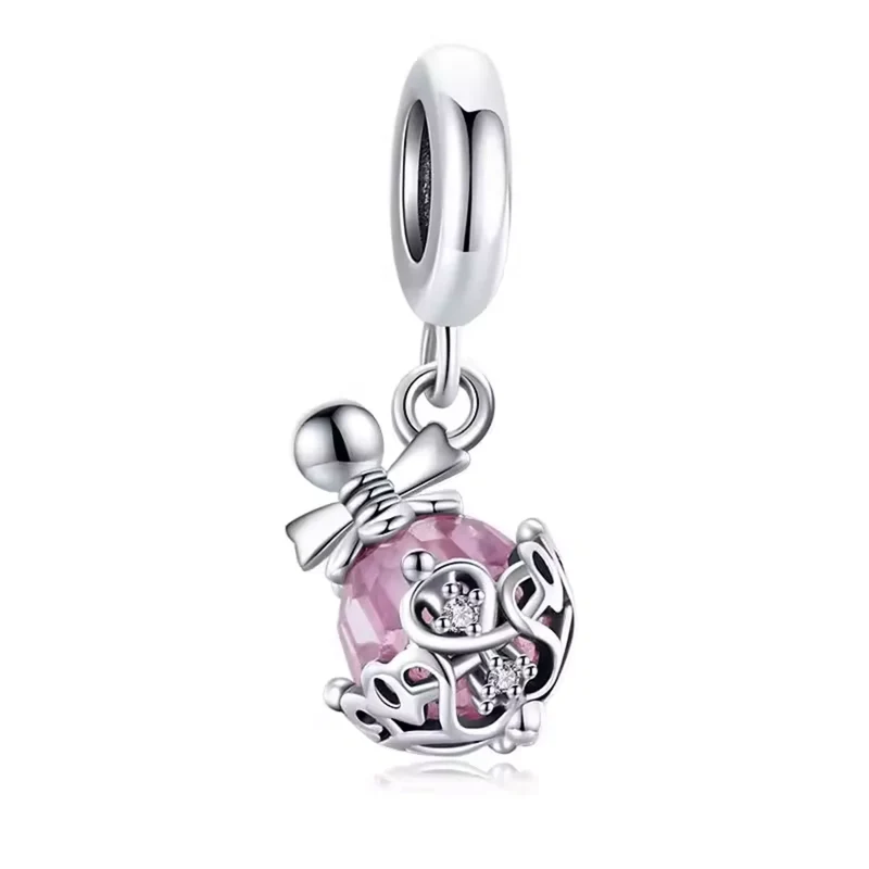 Petite Perfume Dangle Charm | CZ