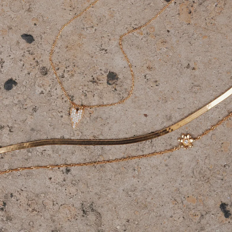 Flat Snake Halskette