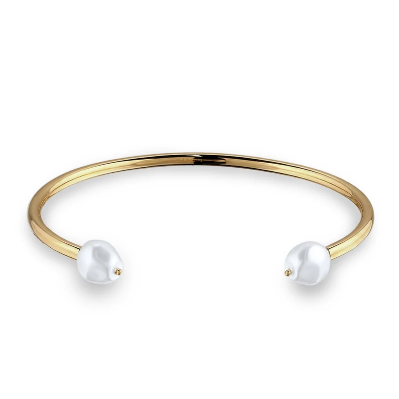 Armreif | Mit Perlen von Swarovski® (Weiß)