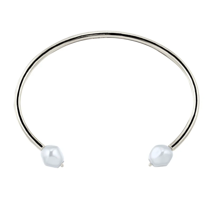 Armreif | Mit Perlen von Swarovski® (Weiß)