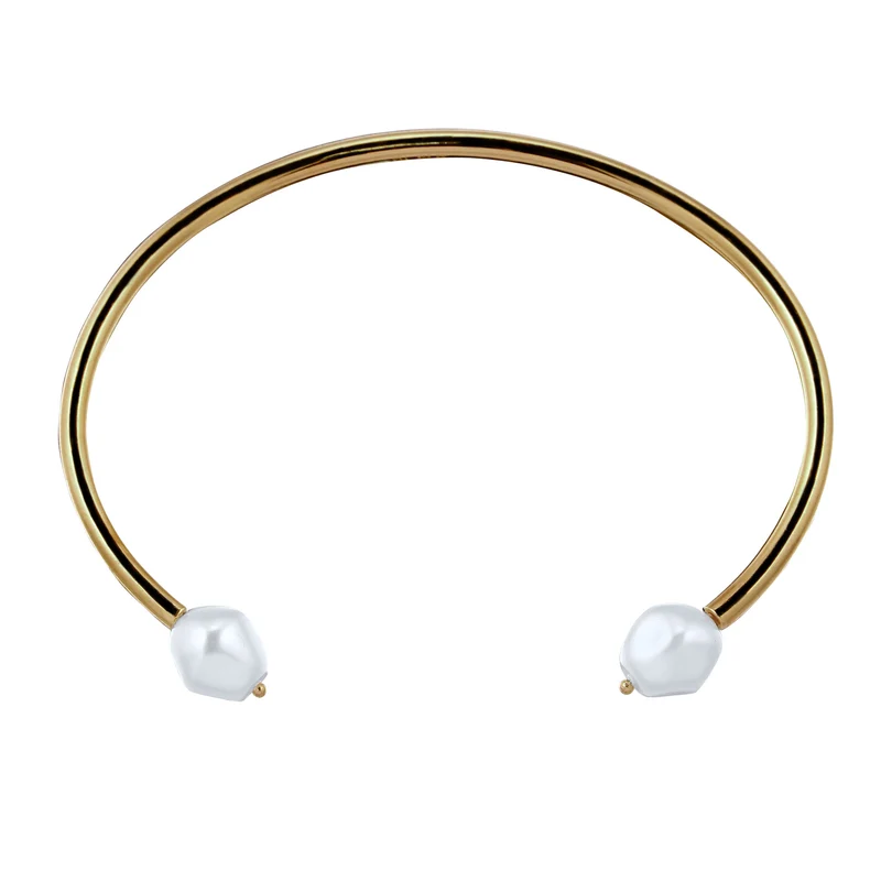 Armreif | Mit Perlen von Swarovski® (Weiß)