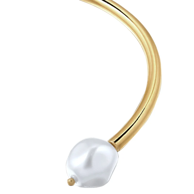 Armreif | Mit Perlen von Swarovski® (Weiß)
