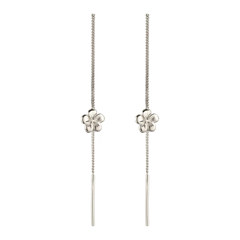 Ohrhänger Ear Chain Frangipani Blume
