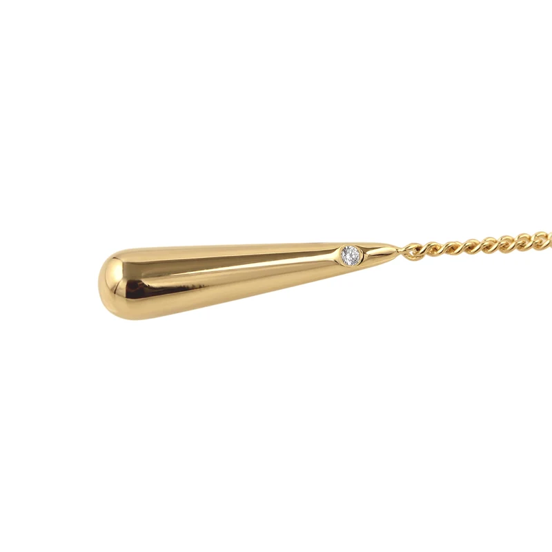 Creolen Ear Chain Tropfen | Mit Kristallen von Swarovski® (Weiß)
