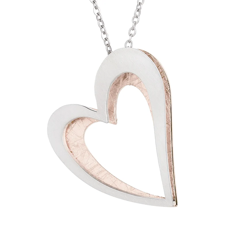 Edelstahl Anhänger Rosegold-Beschichtung ERNSTES DESIGN AN880