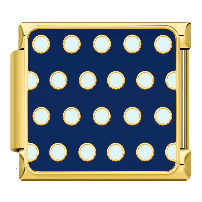 Hellblaue Punkte