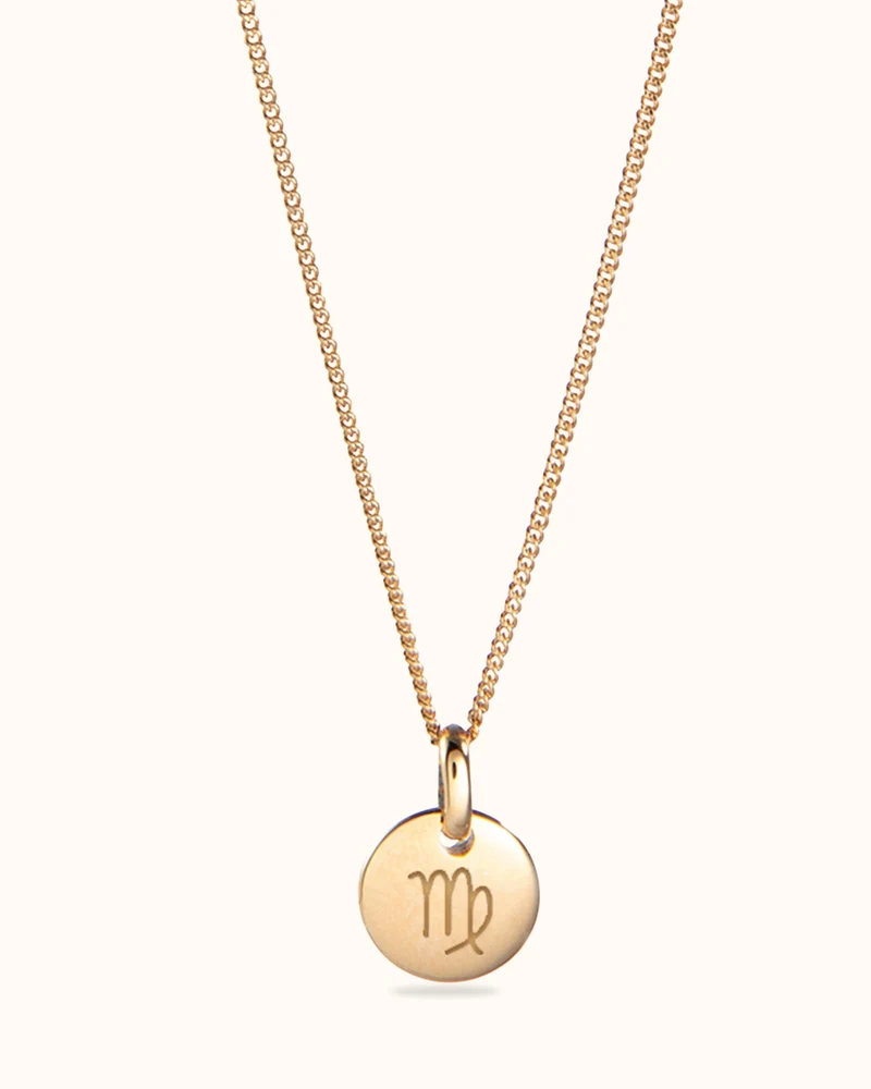Mini Zodiac Sterrenbeeld Ketting - Verguld - Gepersonaliseerde Ketting
